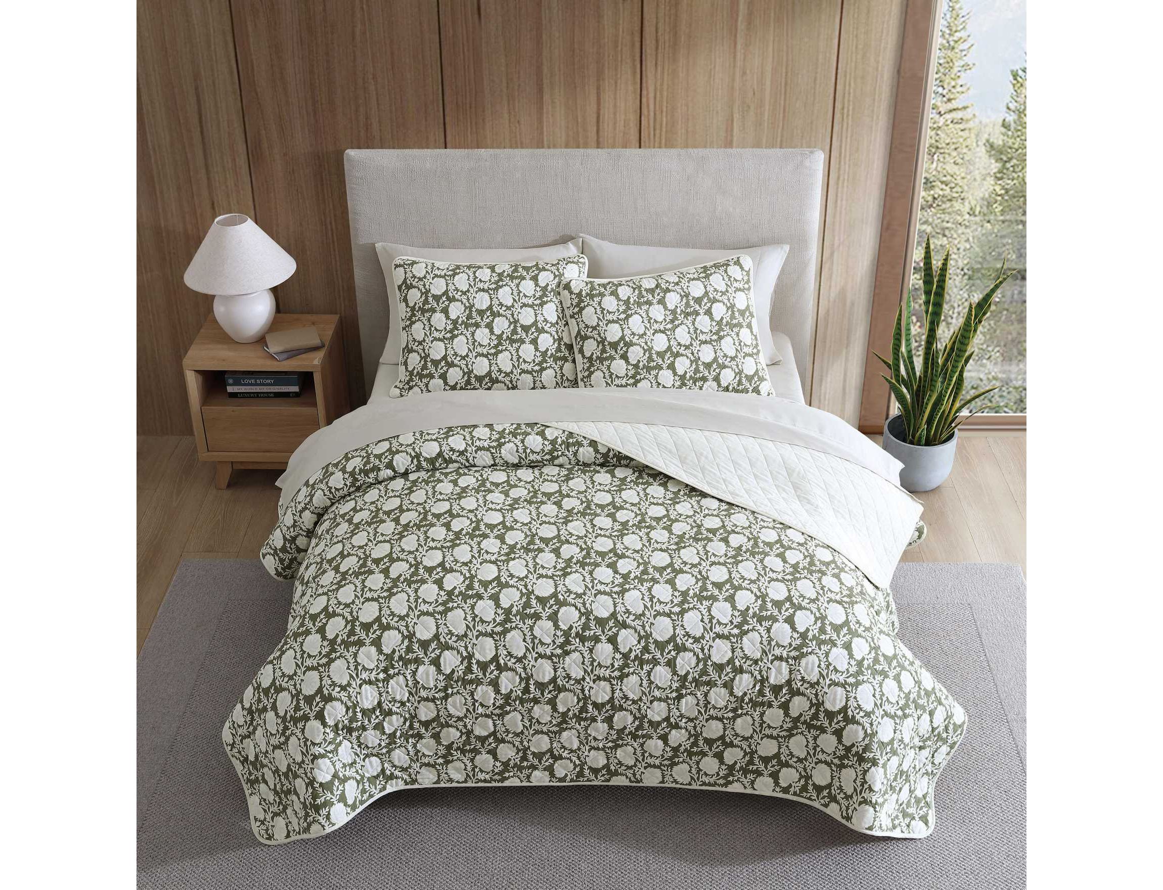 Garden Bloom Cotton Quilt Set