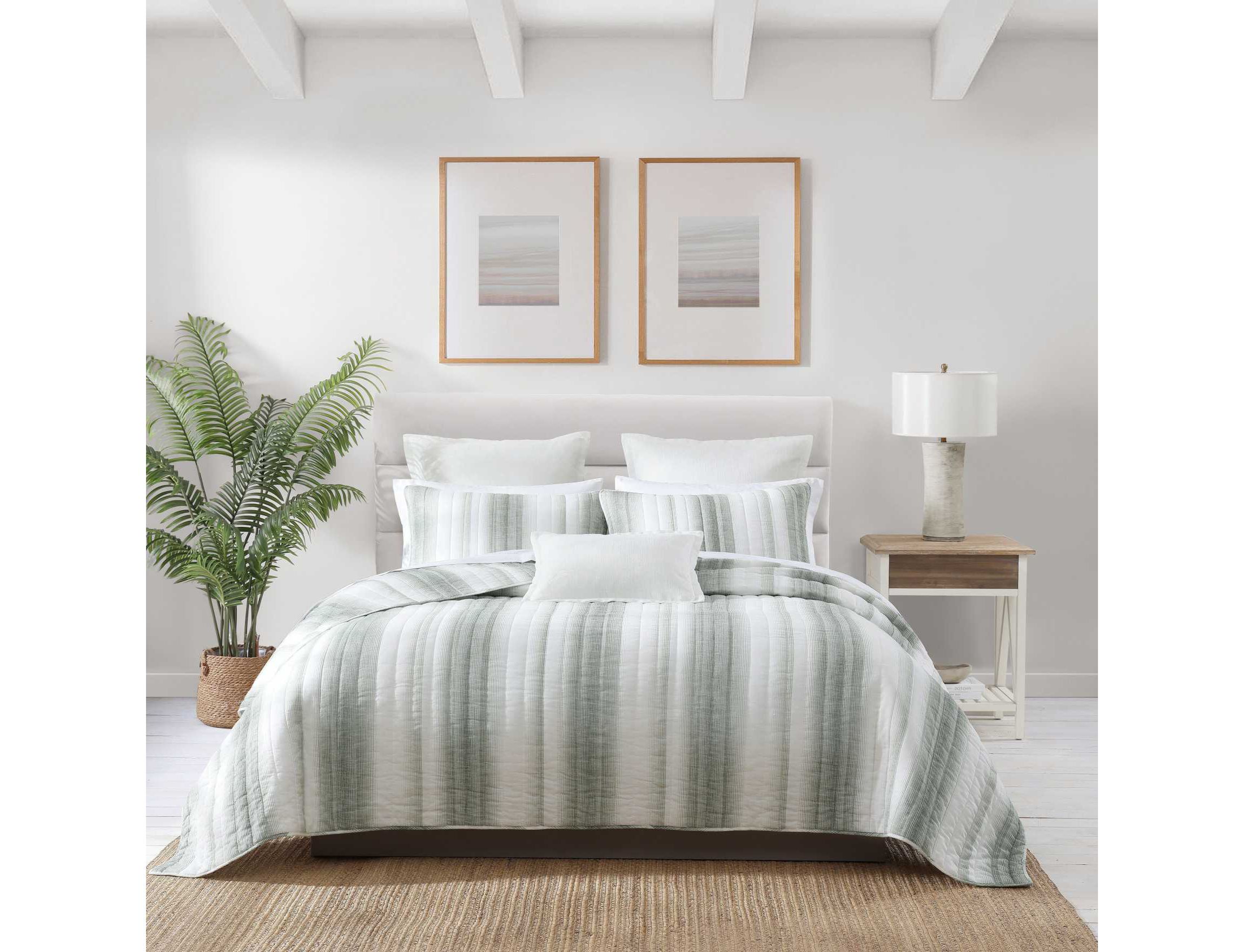 La Prisma Stripe Texture Cotton Quilt Set