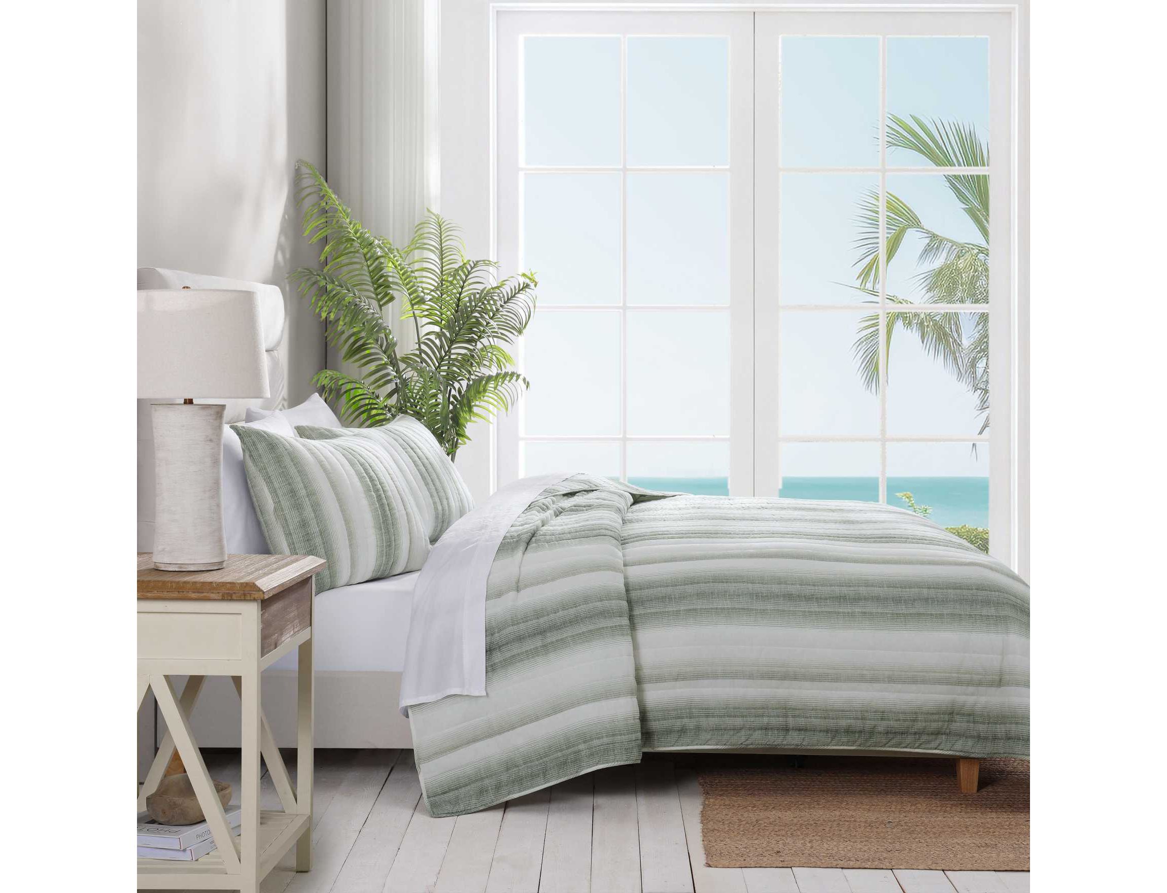 La Prisma Stripe Texture Cotton Quilt Set