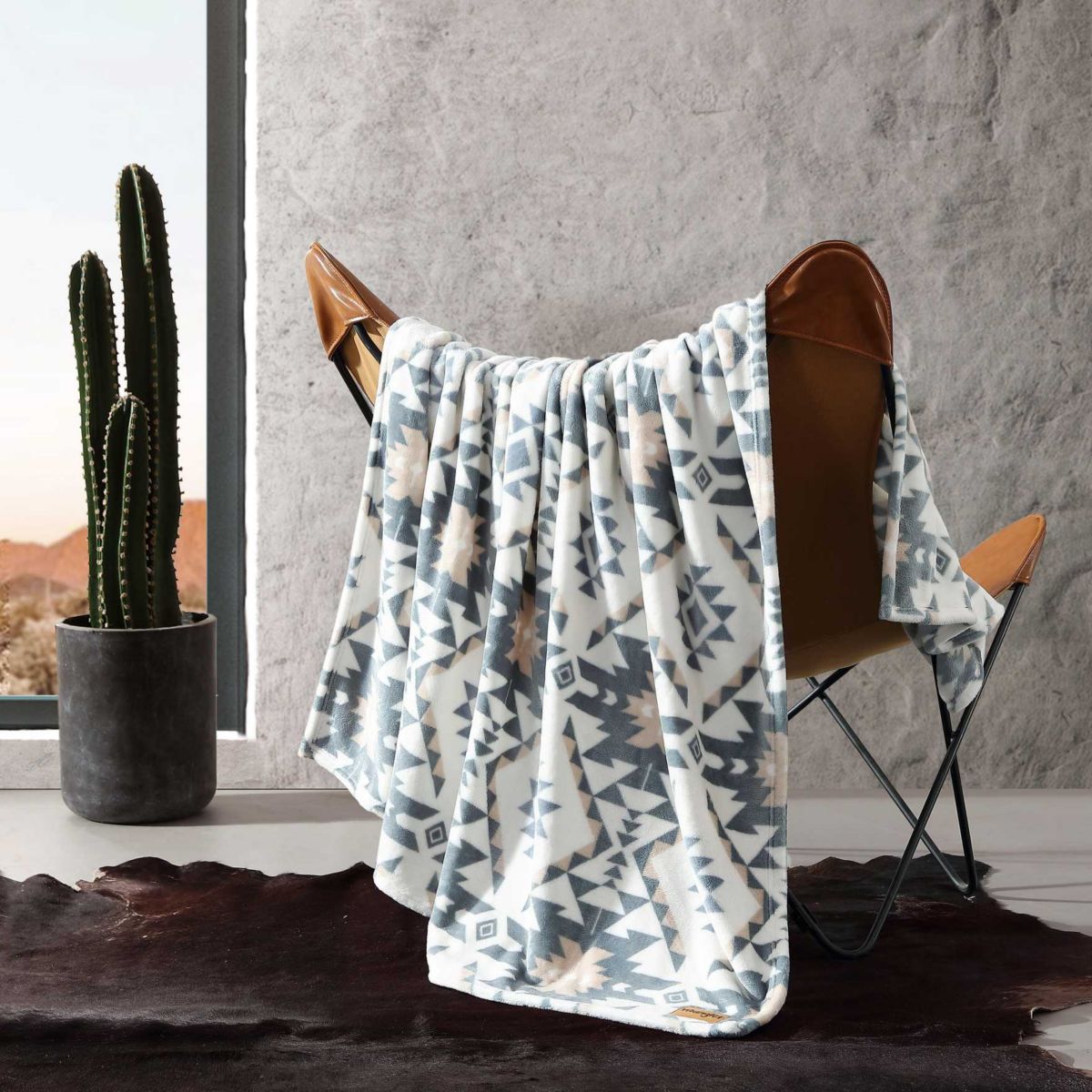 Dakota Microfiber Throw Blanket