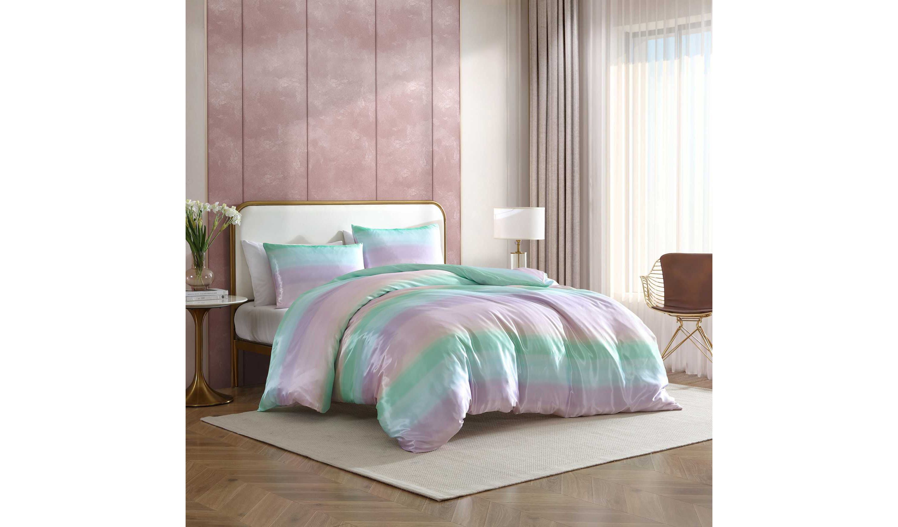 Pastel Ombre Microfiber Duvet Cover Set