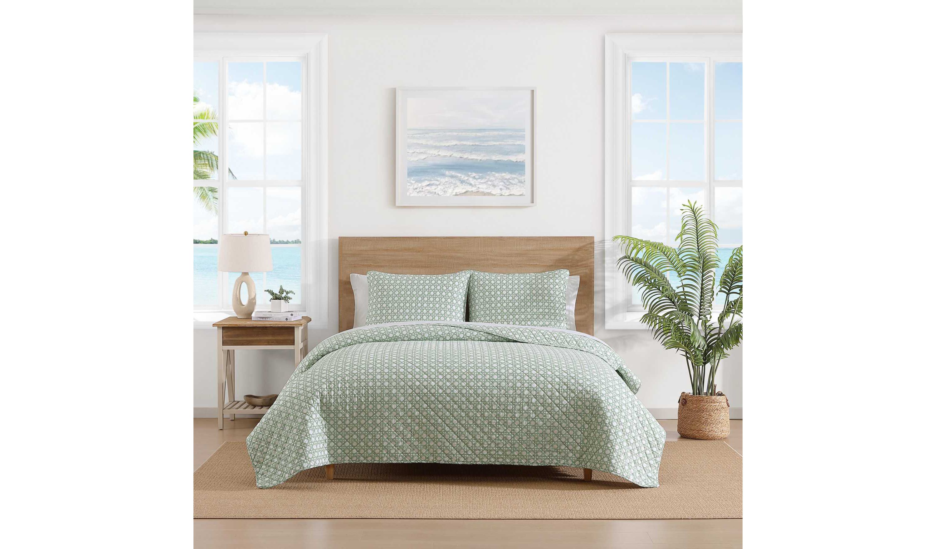 Bahama Diamond Isle Cotton Quilt Set