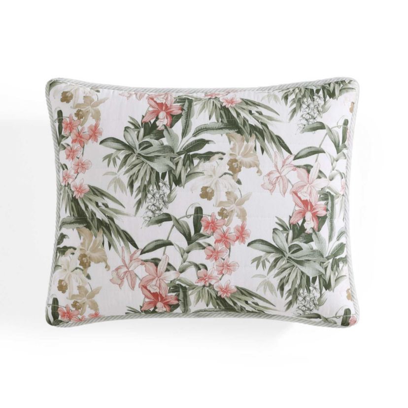 Island Orchid Cotton Quilt Set