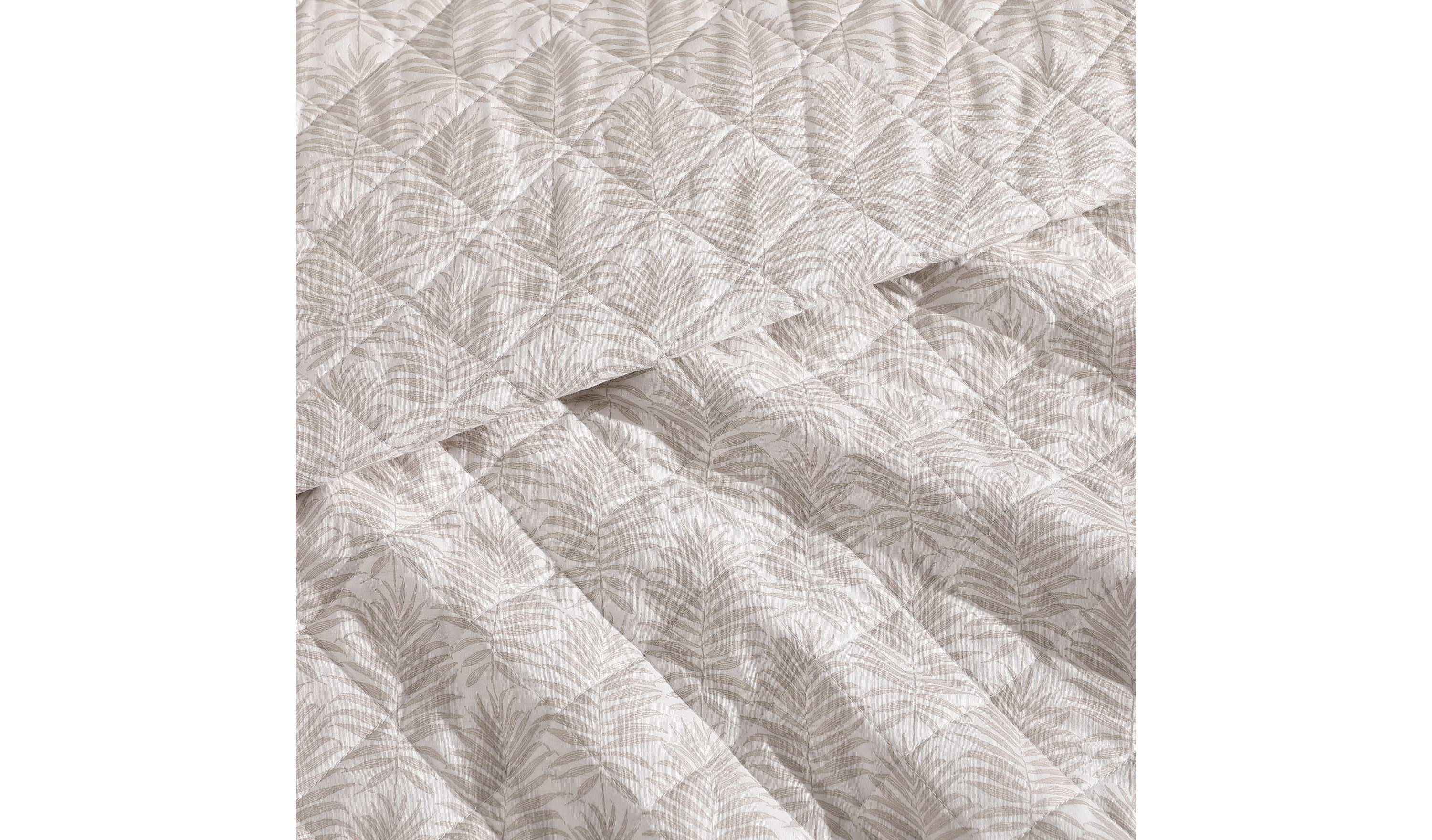 Bahama Fronds Cotton Quilt Set