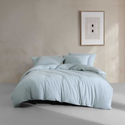 Calvin Klein Modern Cotton Melange Duvet Cover Set, Blue, King