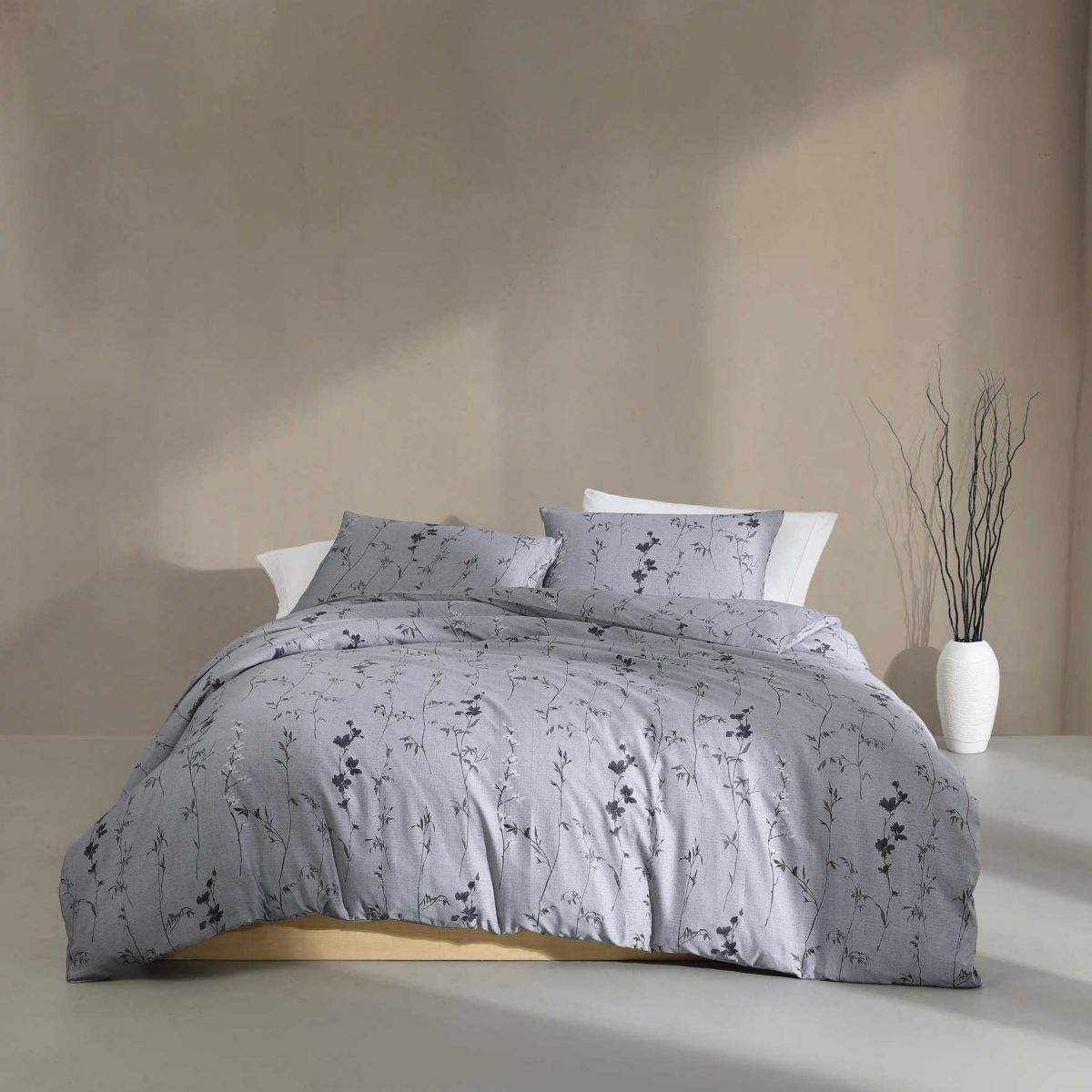 Wildflower Cotton Duvet Cover Set