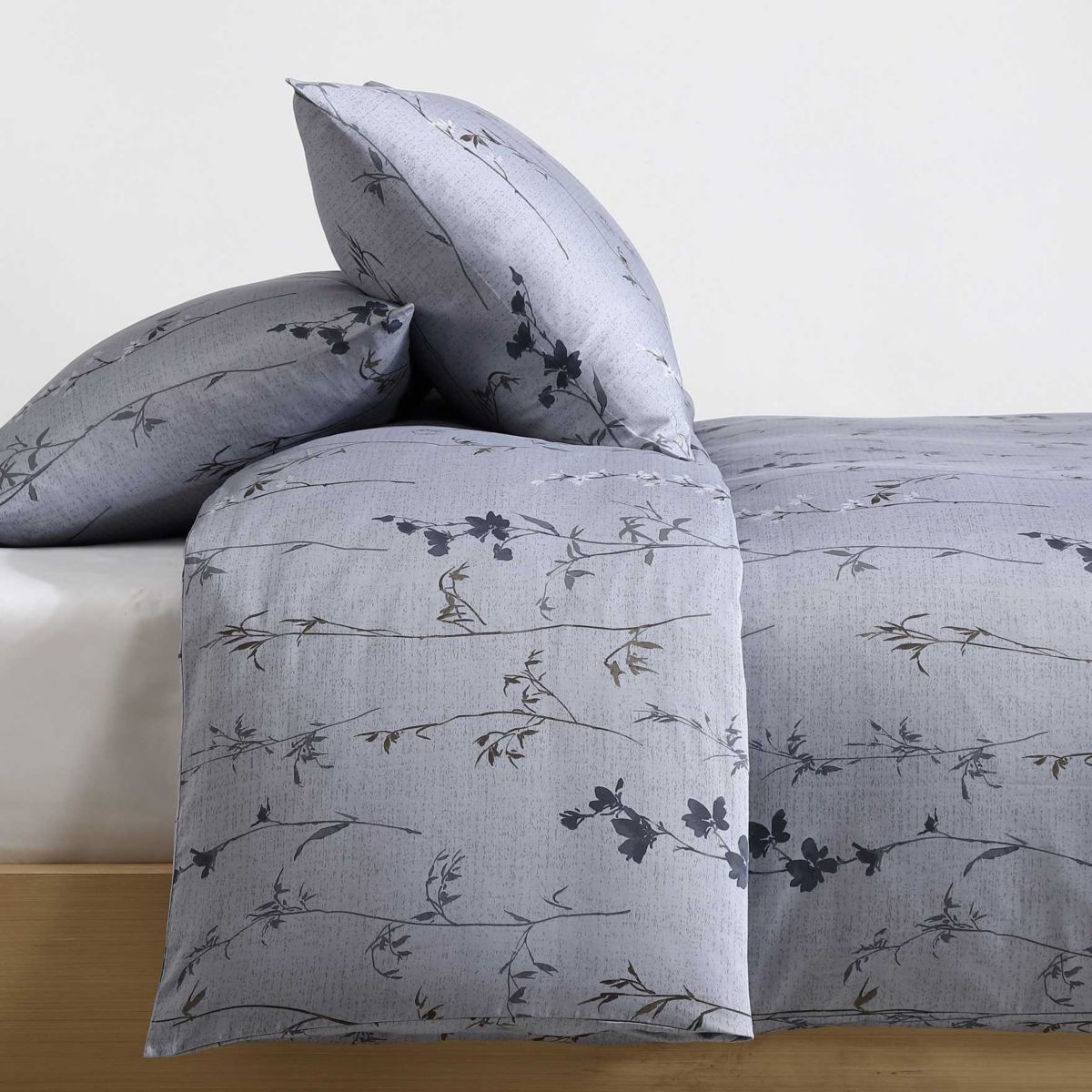 Wildflower Cotton Duvet Cover Set