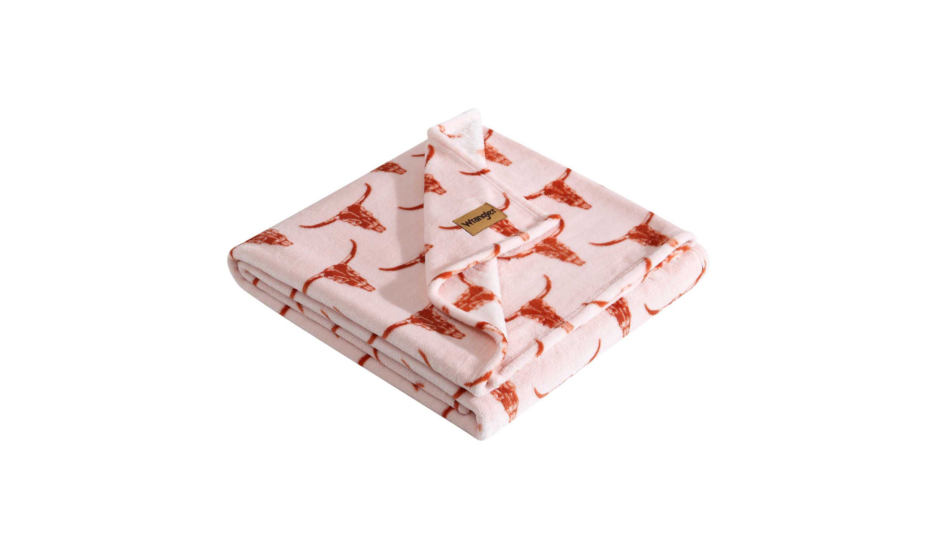 Steer Head Microfiber Throw Blanket