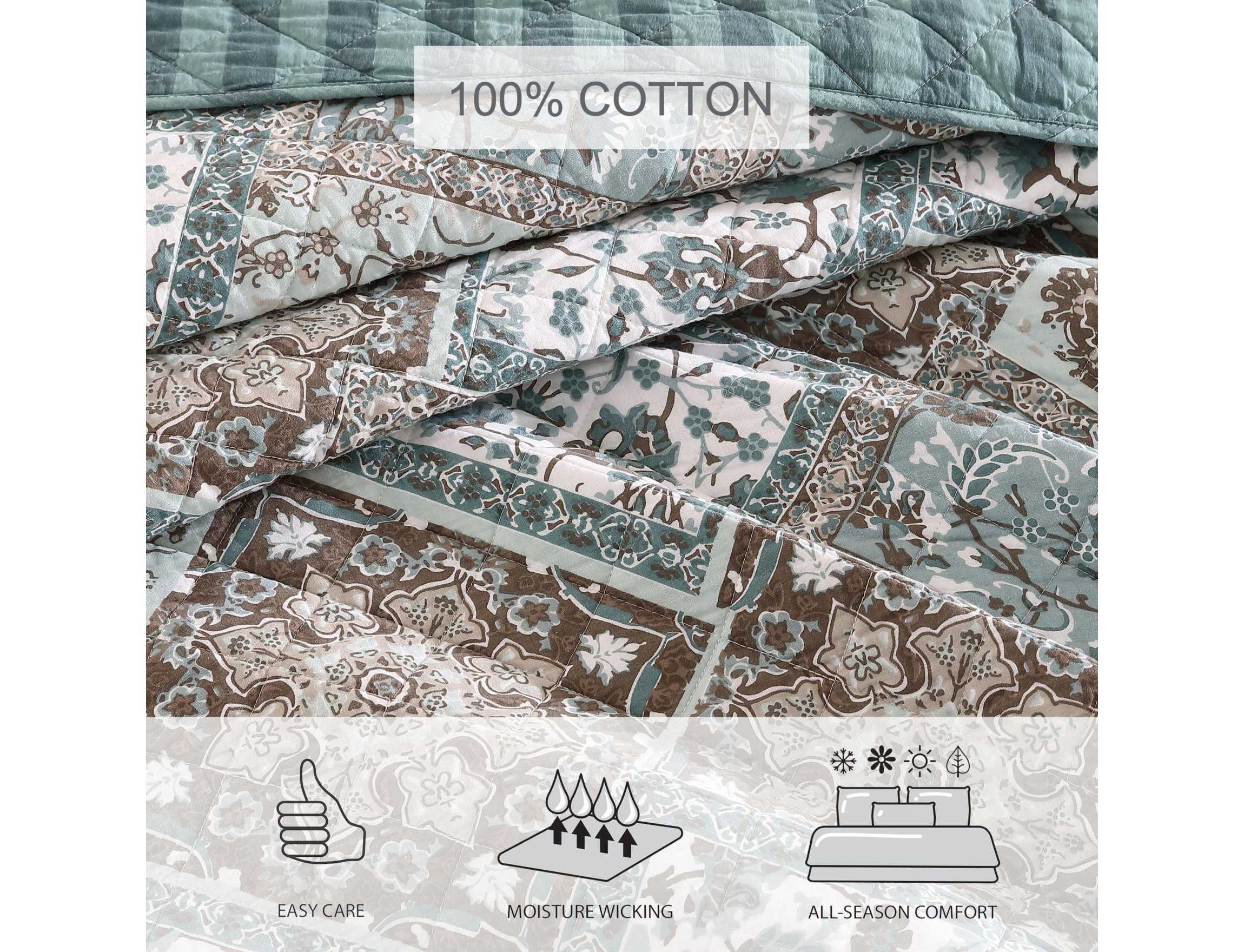 Arell Cotton Quilt Set