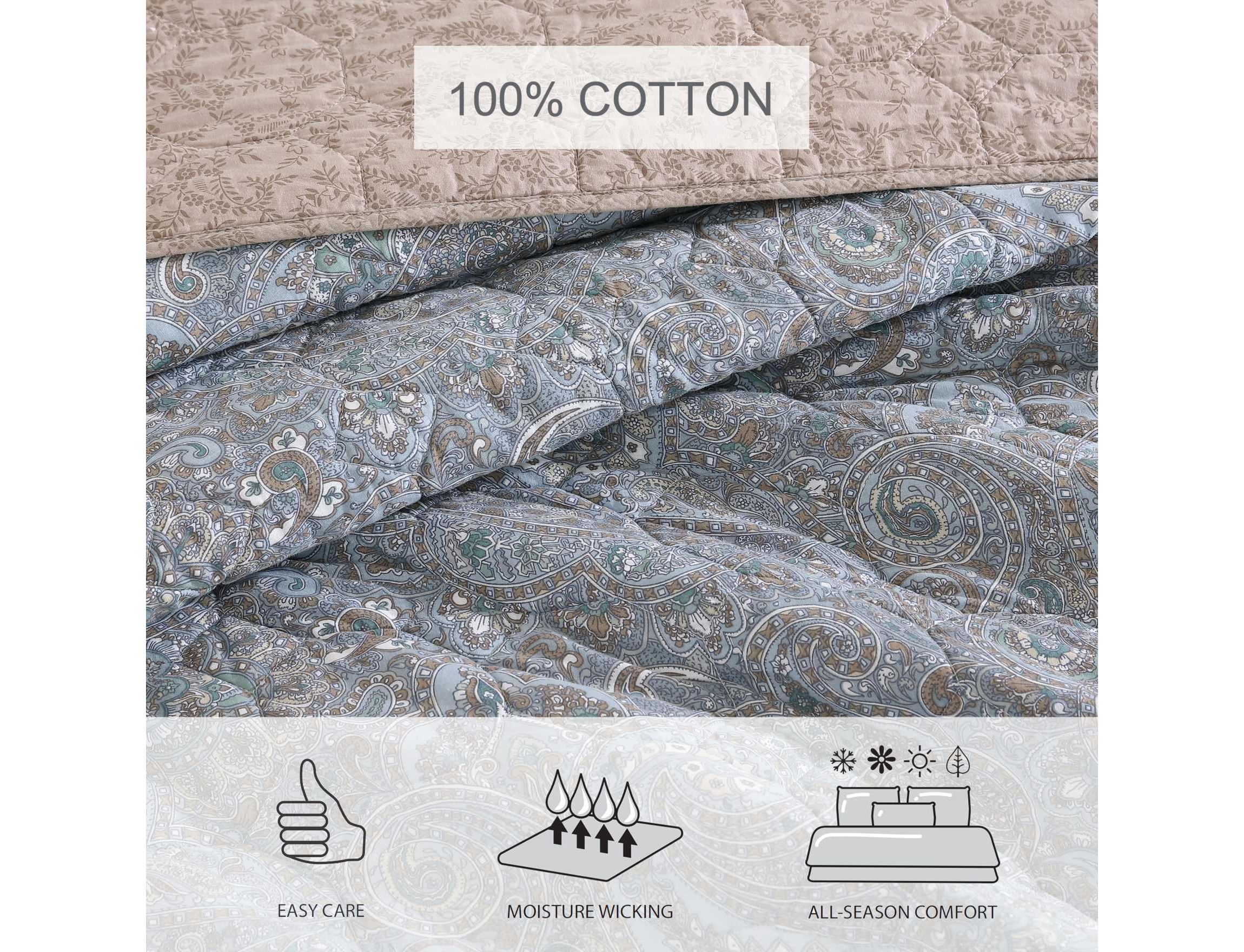Emilia Cotton Quilt Set