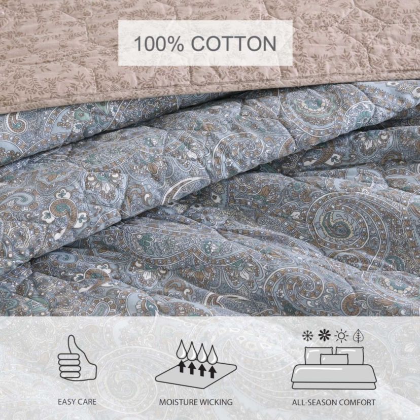 Emilia Cotton Quilt Set