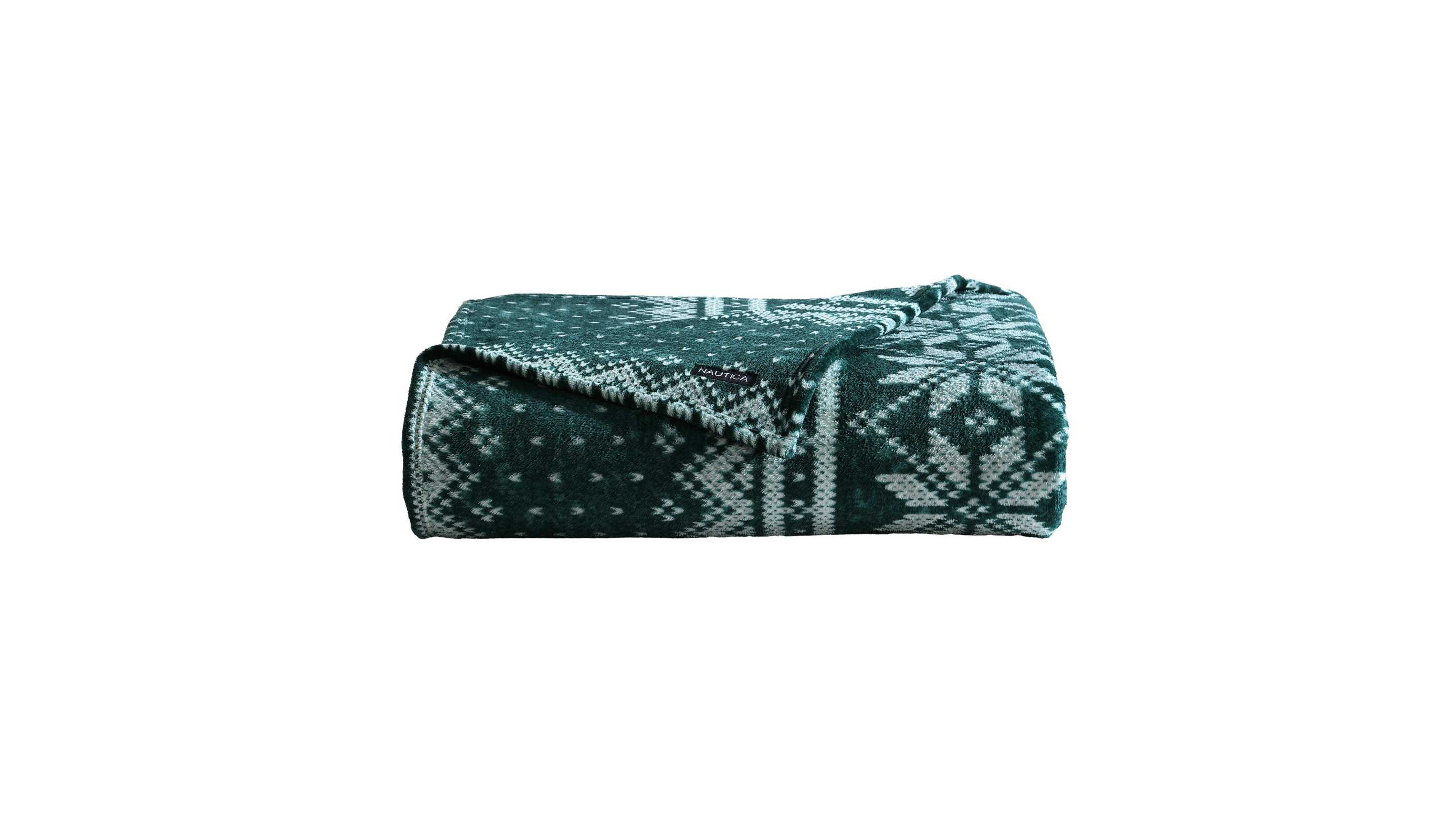 Fairisle Texture Microfiber Blanket