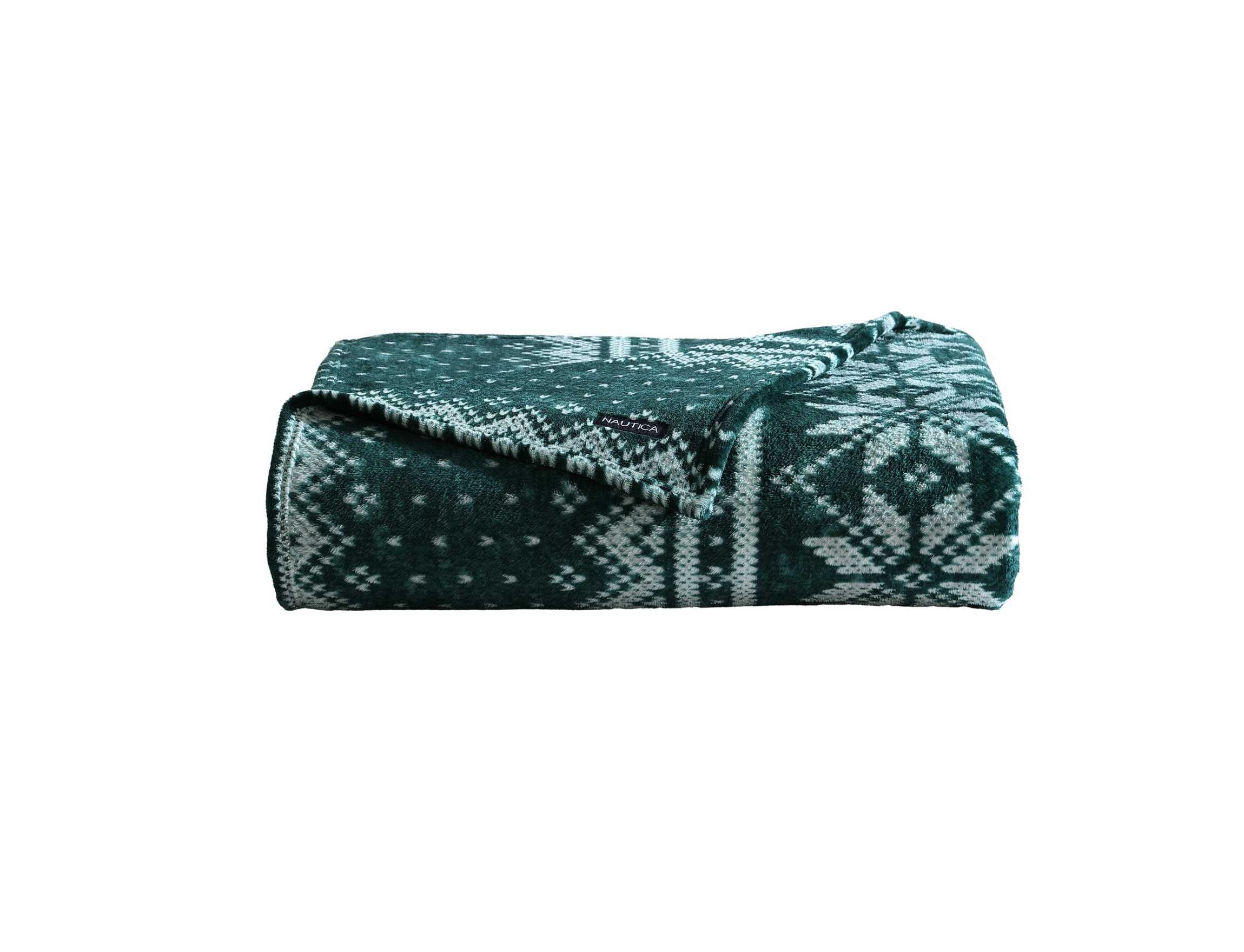 Fairisle Texture Microfiber Blanket