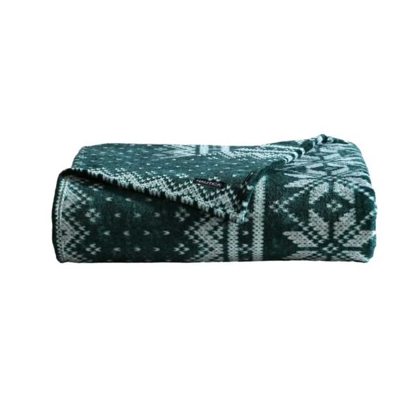 Fairisle Texture Microfiber Blanket