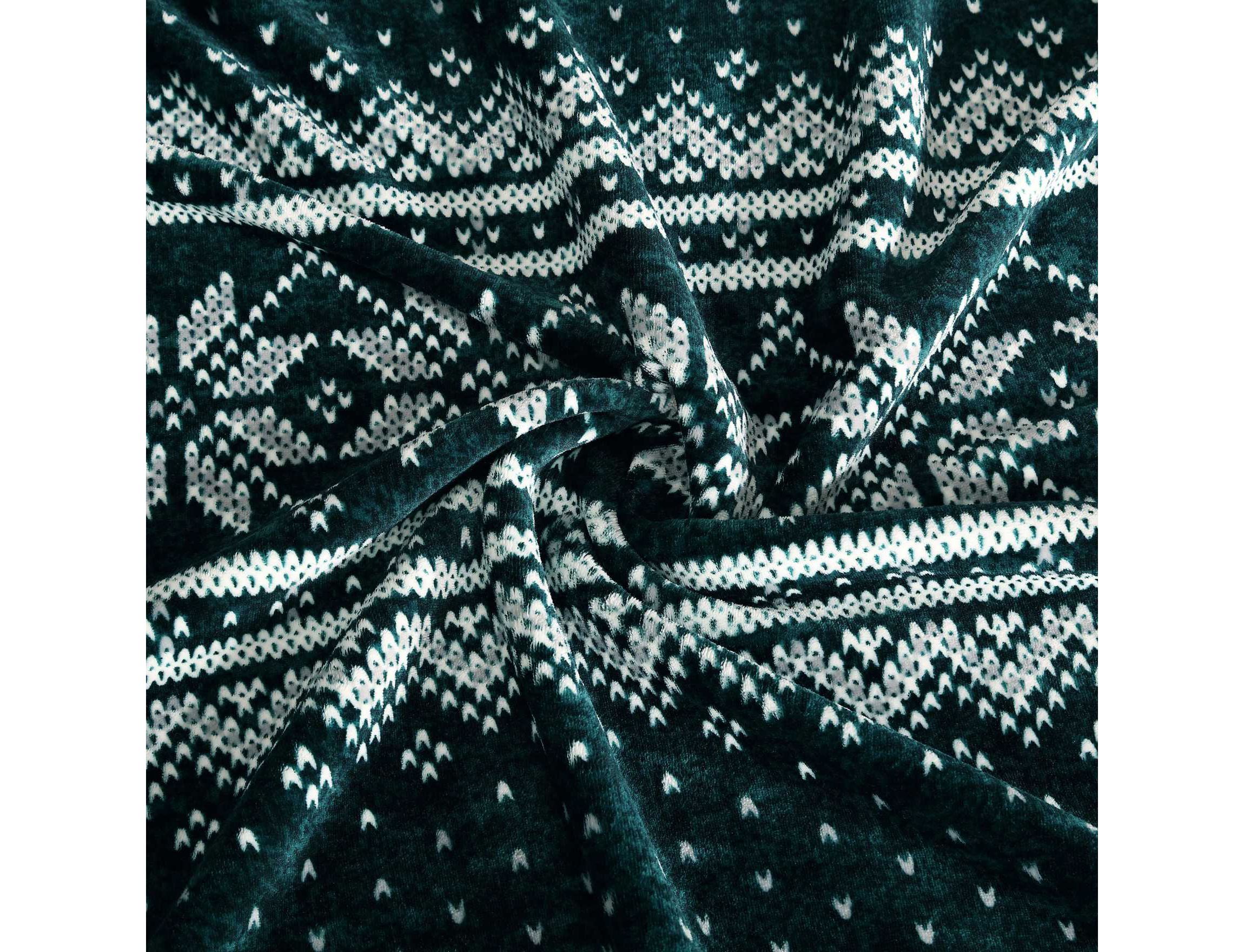 Fairisle Texture Microfiber Blanket