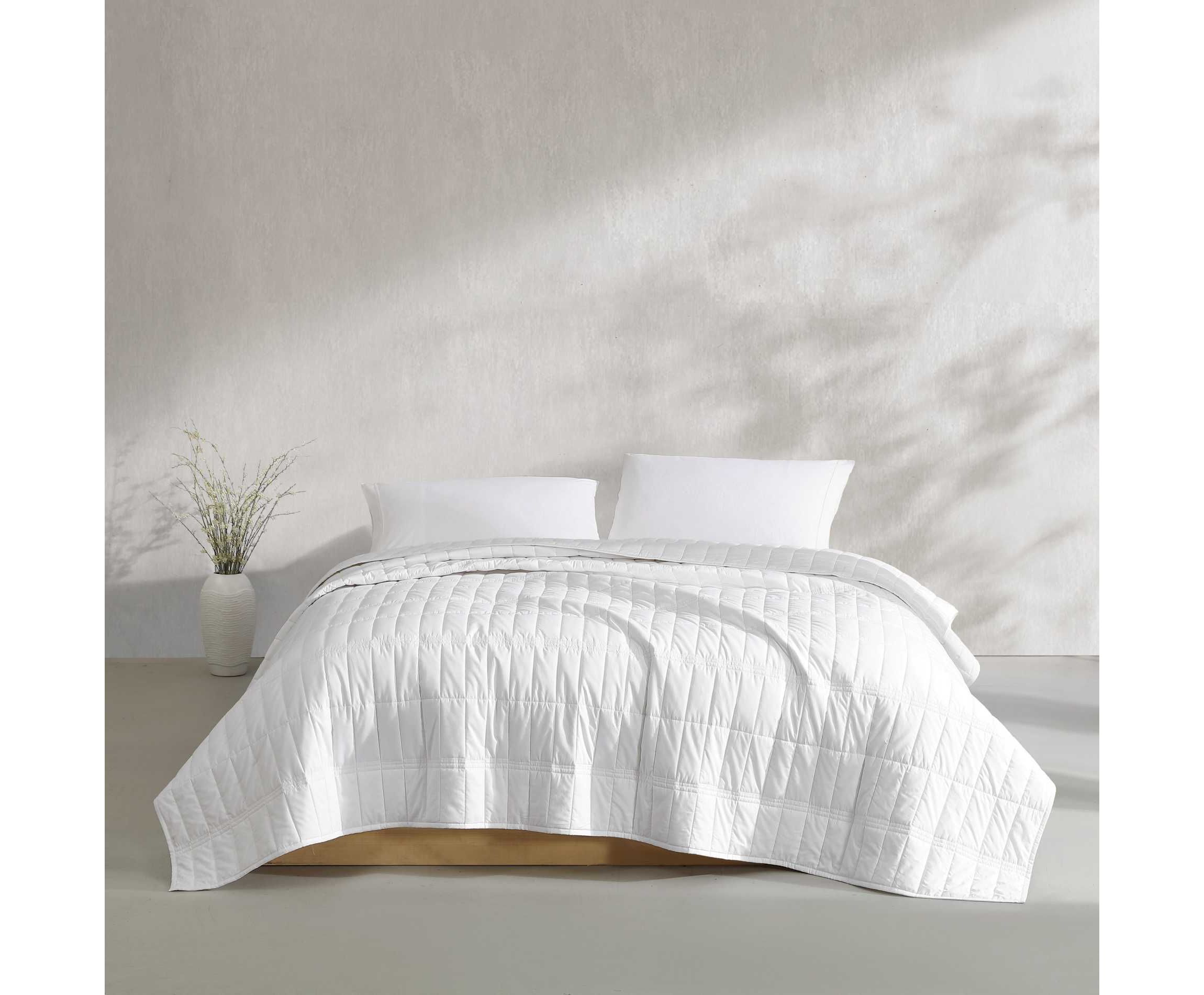 Washed Percale Cotton Quilt Set
