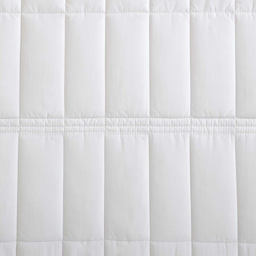 Washed Percale Cotton Quilt Set