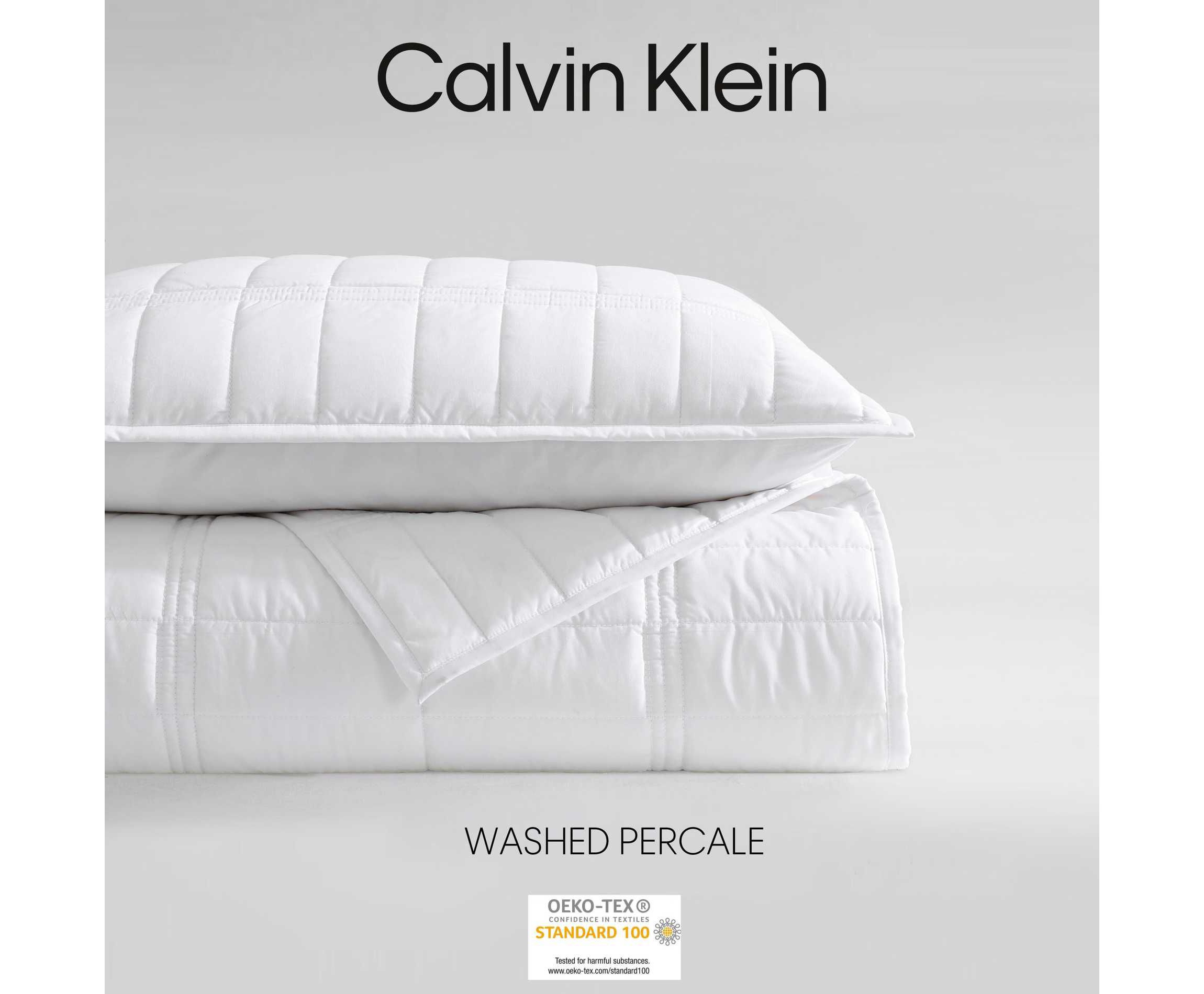 Washed Percale Cotton Quilt Set