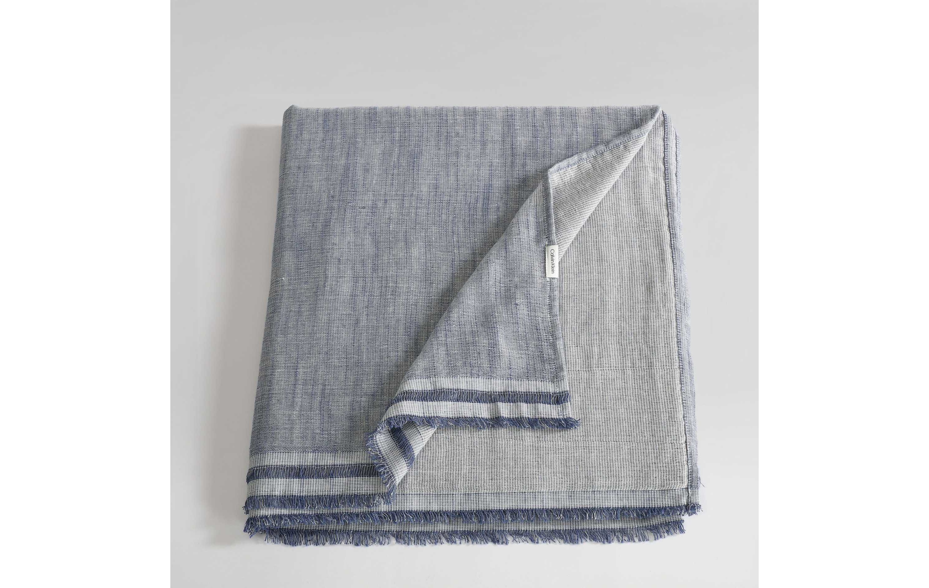 Fine Weave Linen Cotton Blend Throw