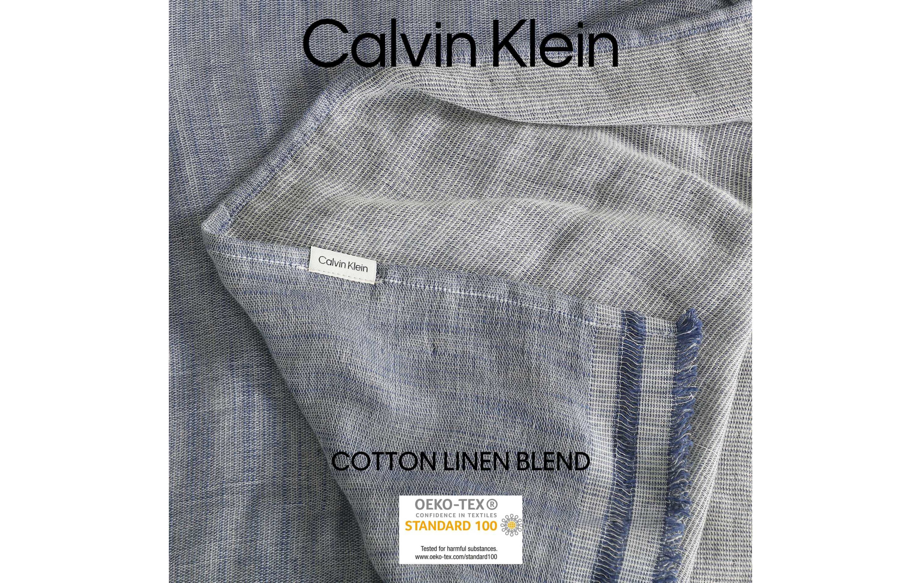 Fine Weave Linen Cotton Blend Throw