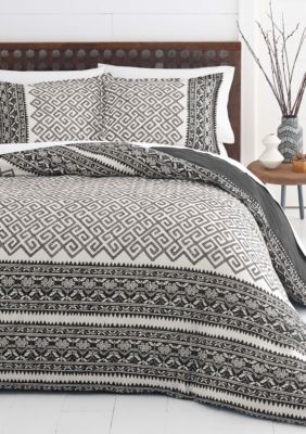 Azalea Skye Greca Borders Duvet Set | belk
