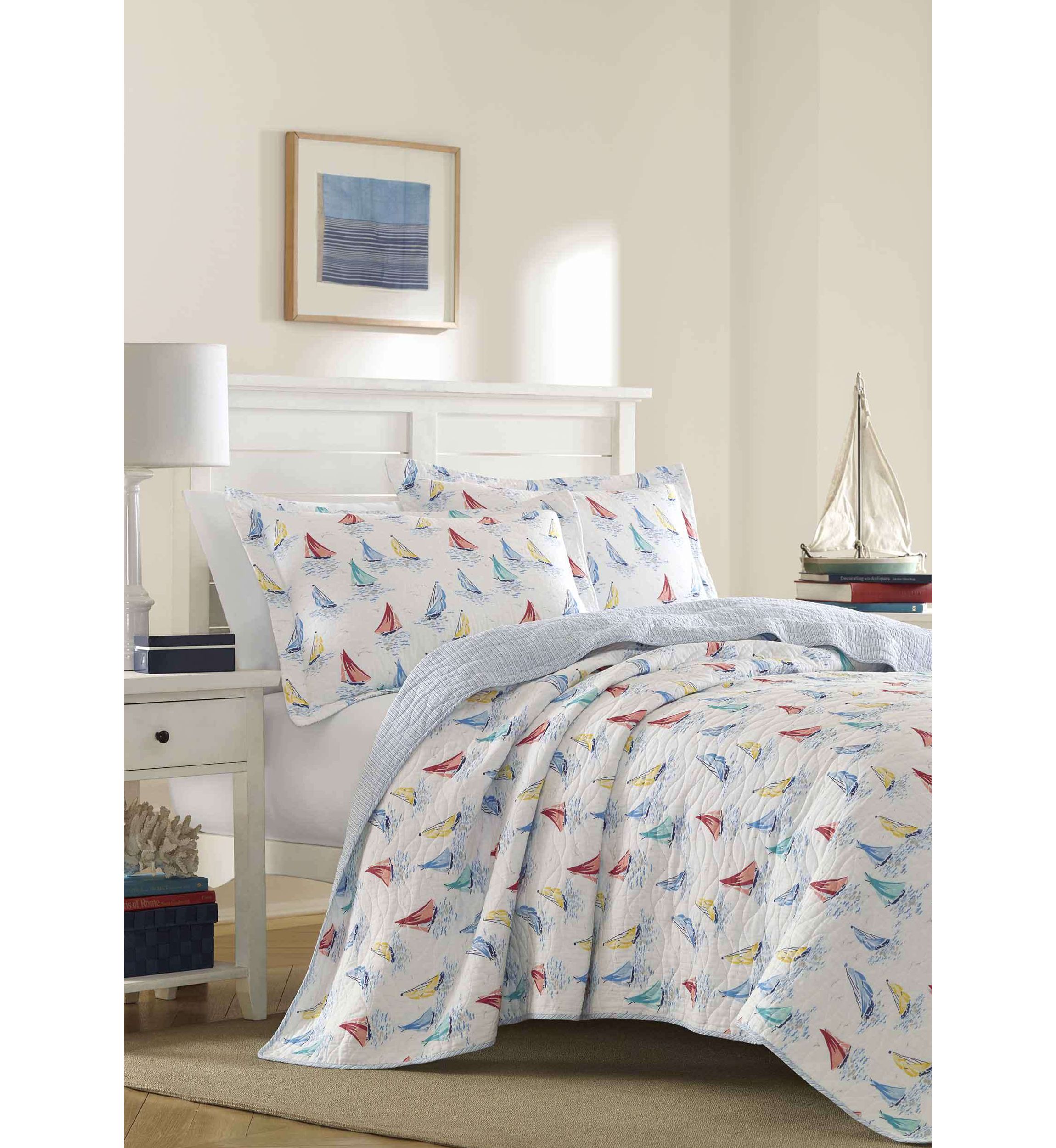 Ahoy Cotton Quilt Set