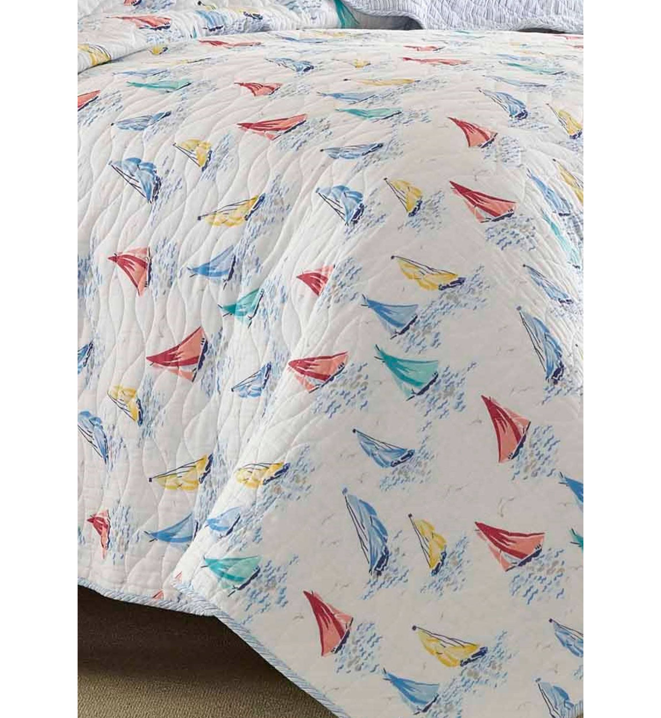 Ahoy Cotton Quilt Set