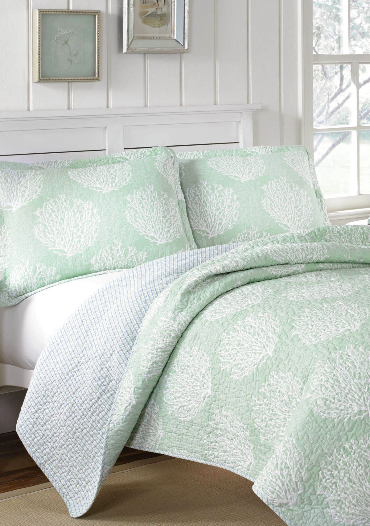 Coral Coast Cotton Quilt Set