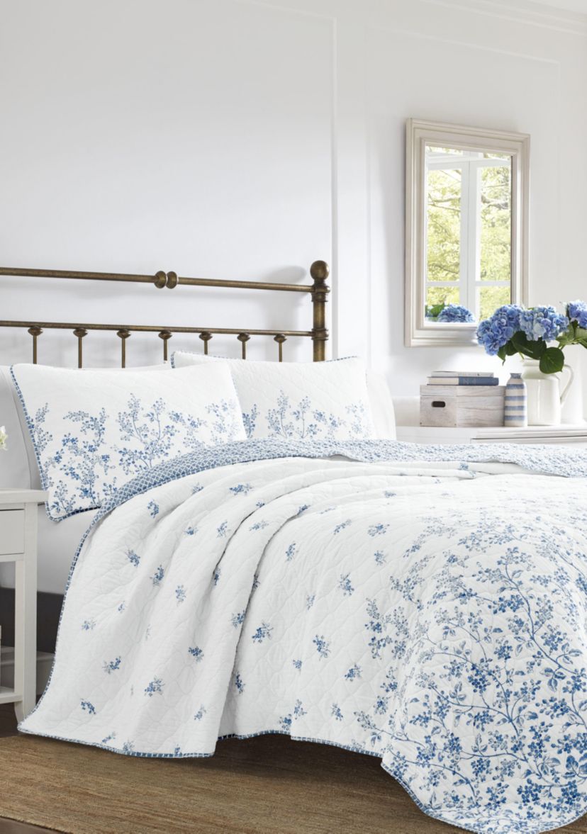 Flora Cotton Quilt Set