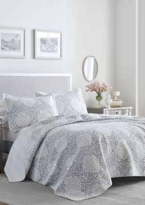 Laura Ashley Winnie Cotton Quilt Set Belk