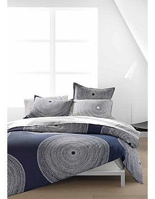 Marimekko Fokus Navy Duvet Cover Set Belk