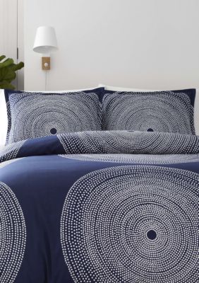 Marimekko Fokus Navy Duvet Cover Set Belk