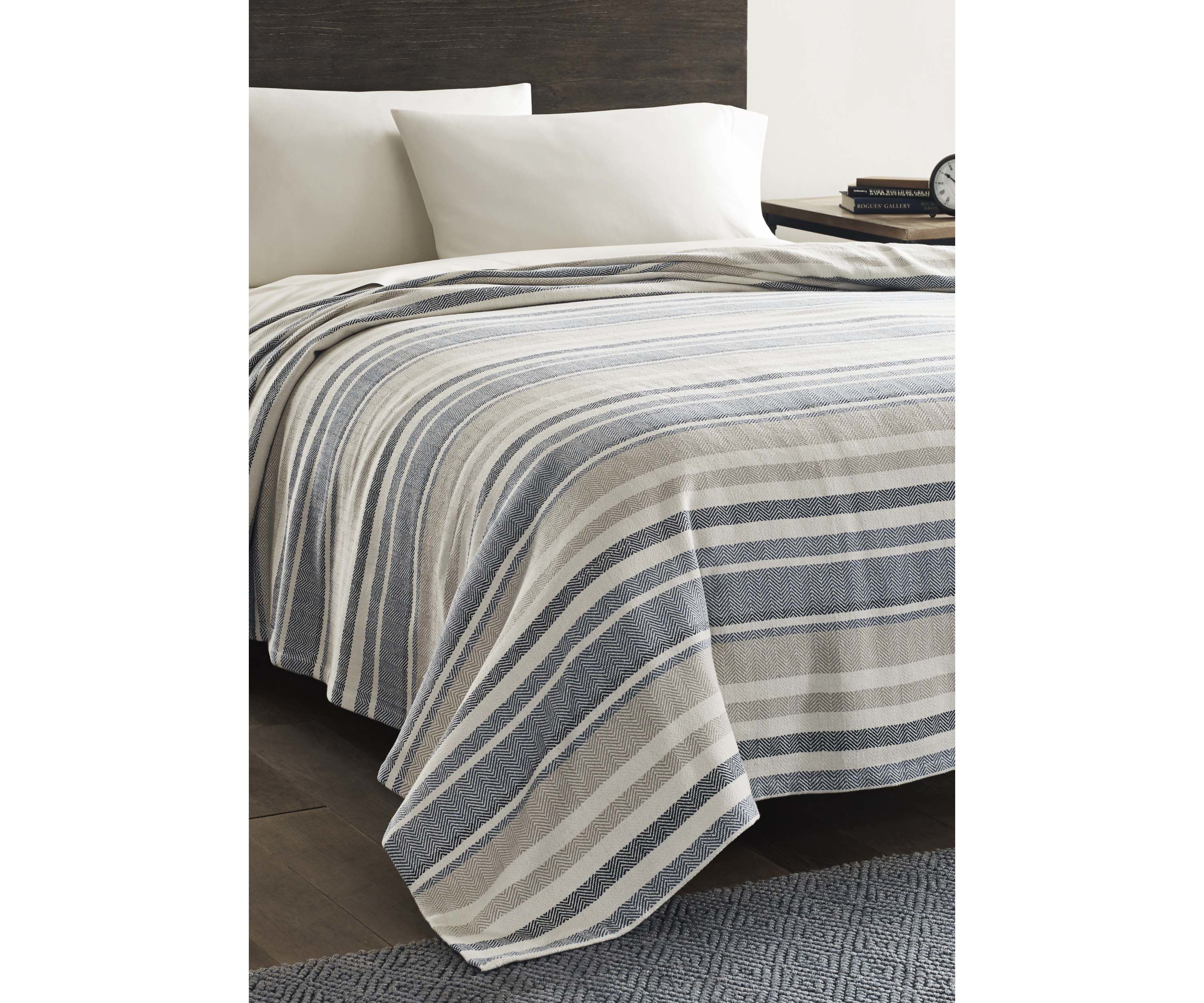 Herringbone Stripe Blanket