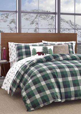 Eddie Bauer Birch Cove Plaid Duvet Cover Set Belk