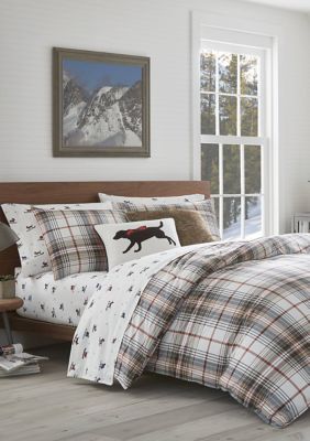 Eddie Bauer Classic Plaid Red Comforter Set Belk