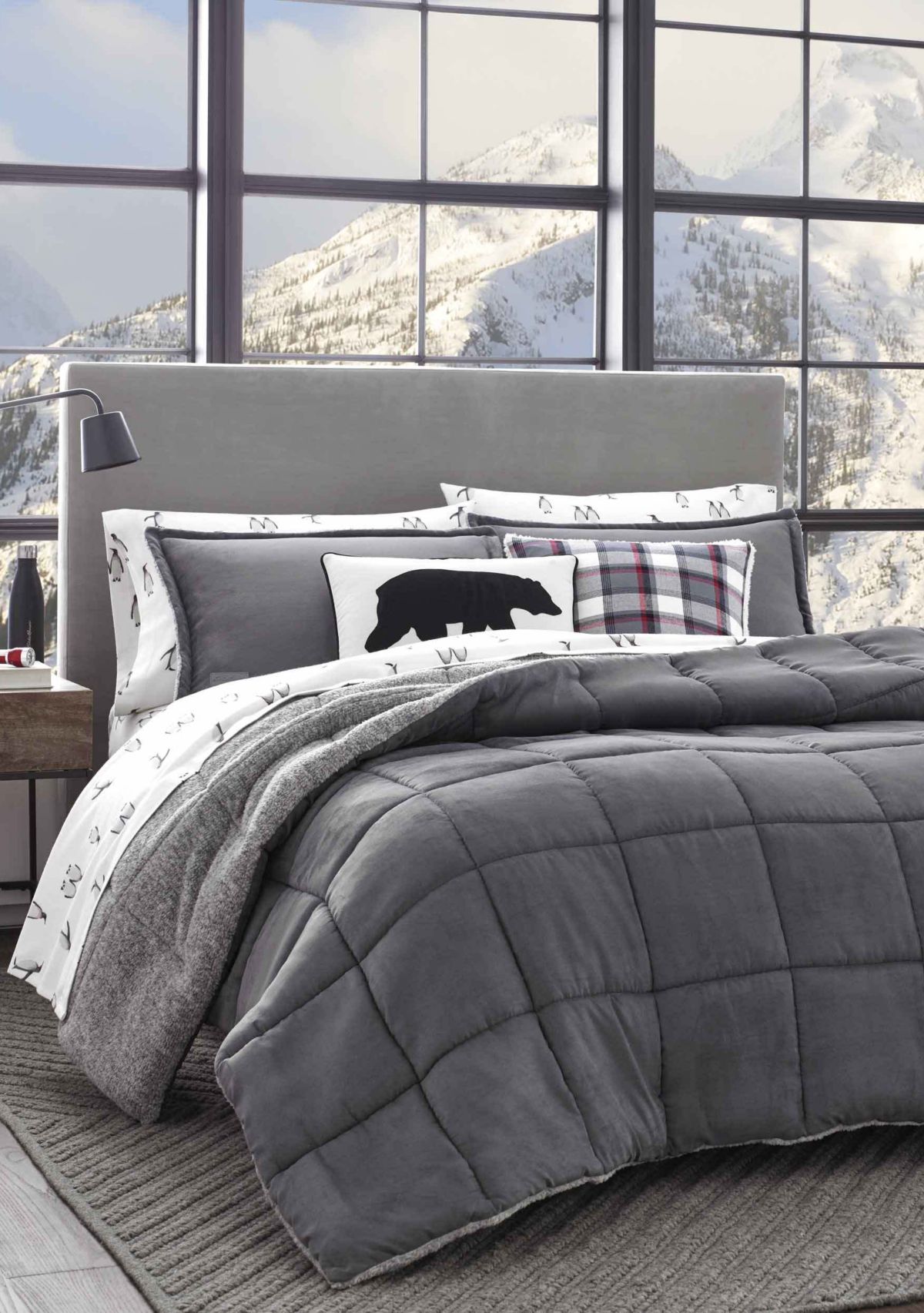 Sherwood Grey Comforter Set