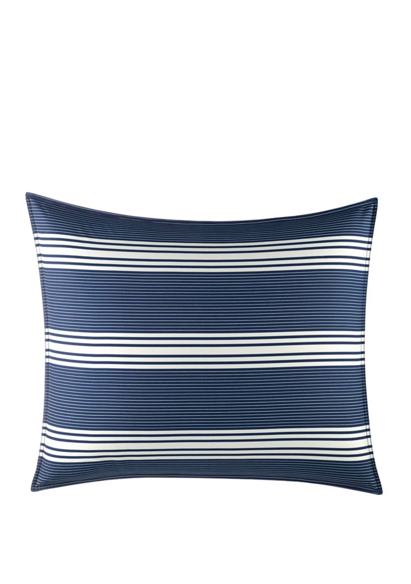 Craver Navy Cotton Duvet Cover Set