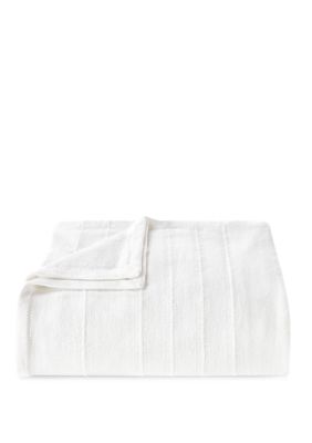 Vera wang open online stripe blanket