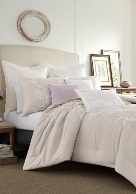 Laura Ashley Claire Cotton Duvet Cover Set Belk