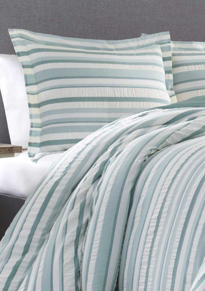 Clearwater Cay Cotton Duvet Cover Set