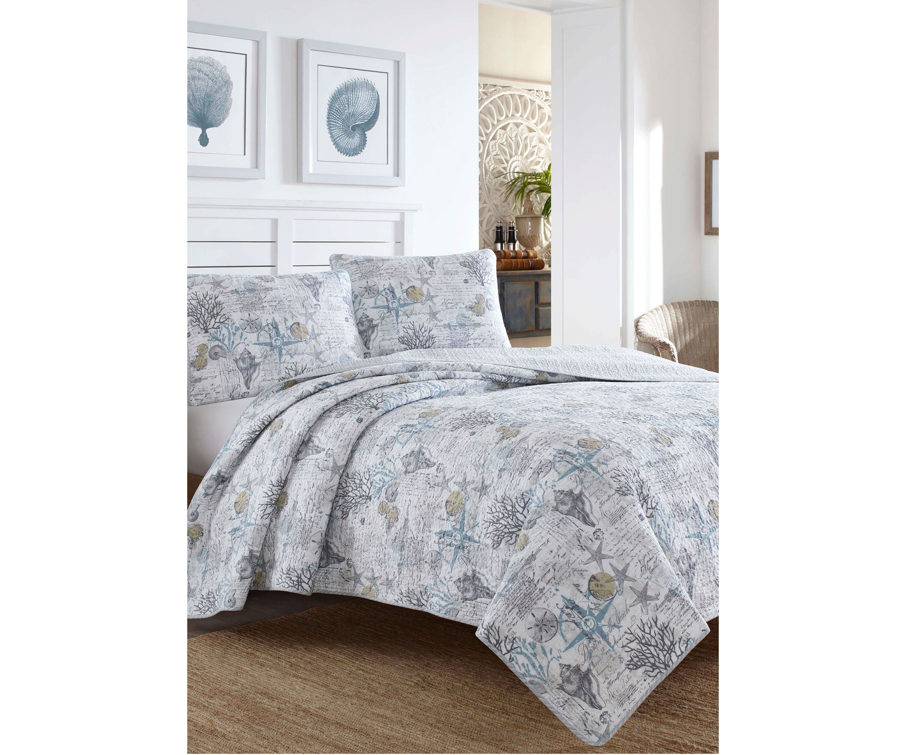 Beach Bliss Quilt Sham Set