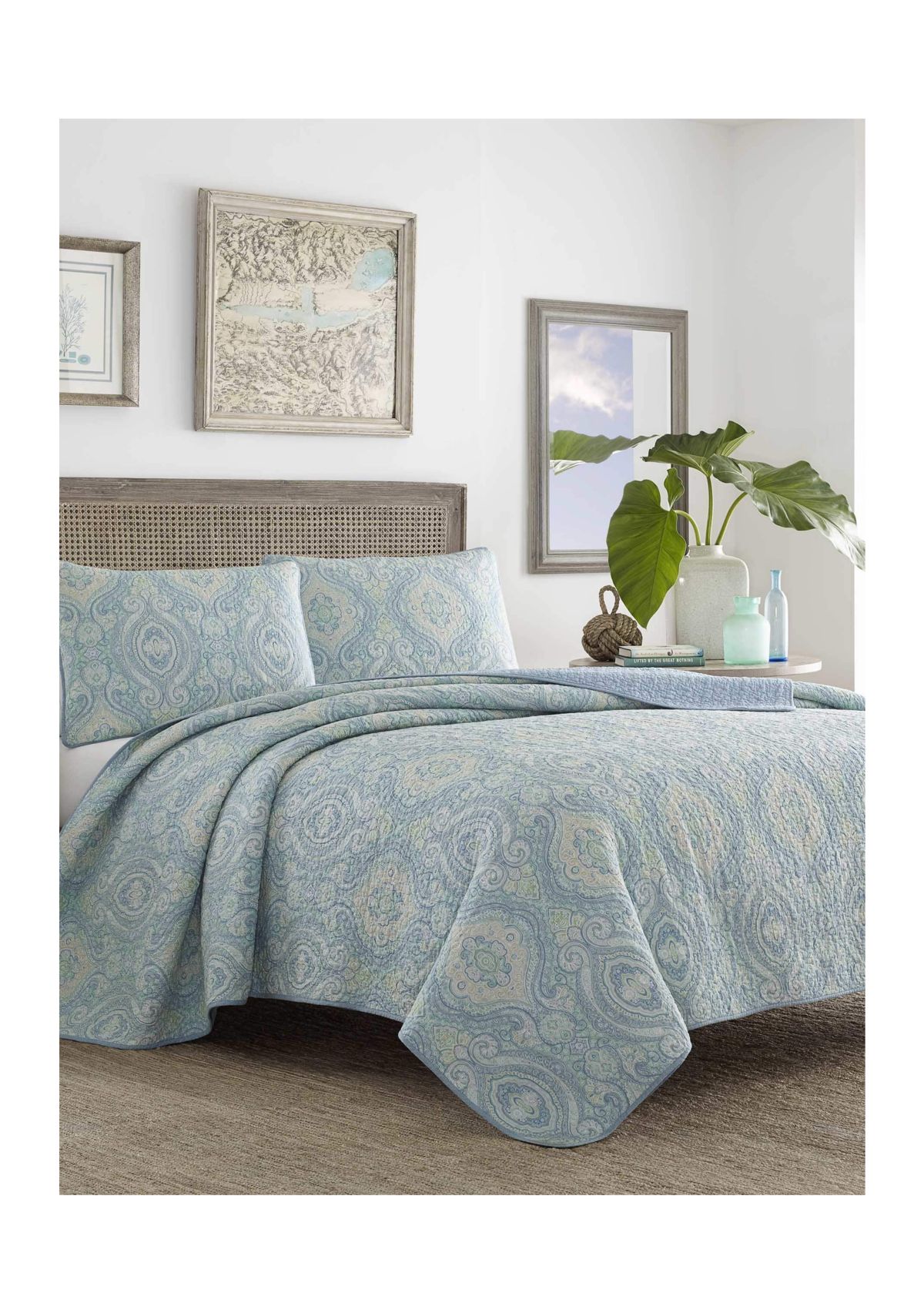 Turtle Cove Cotton Quilt Set