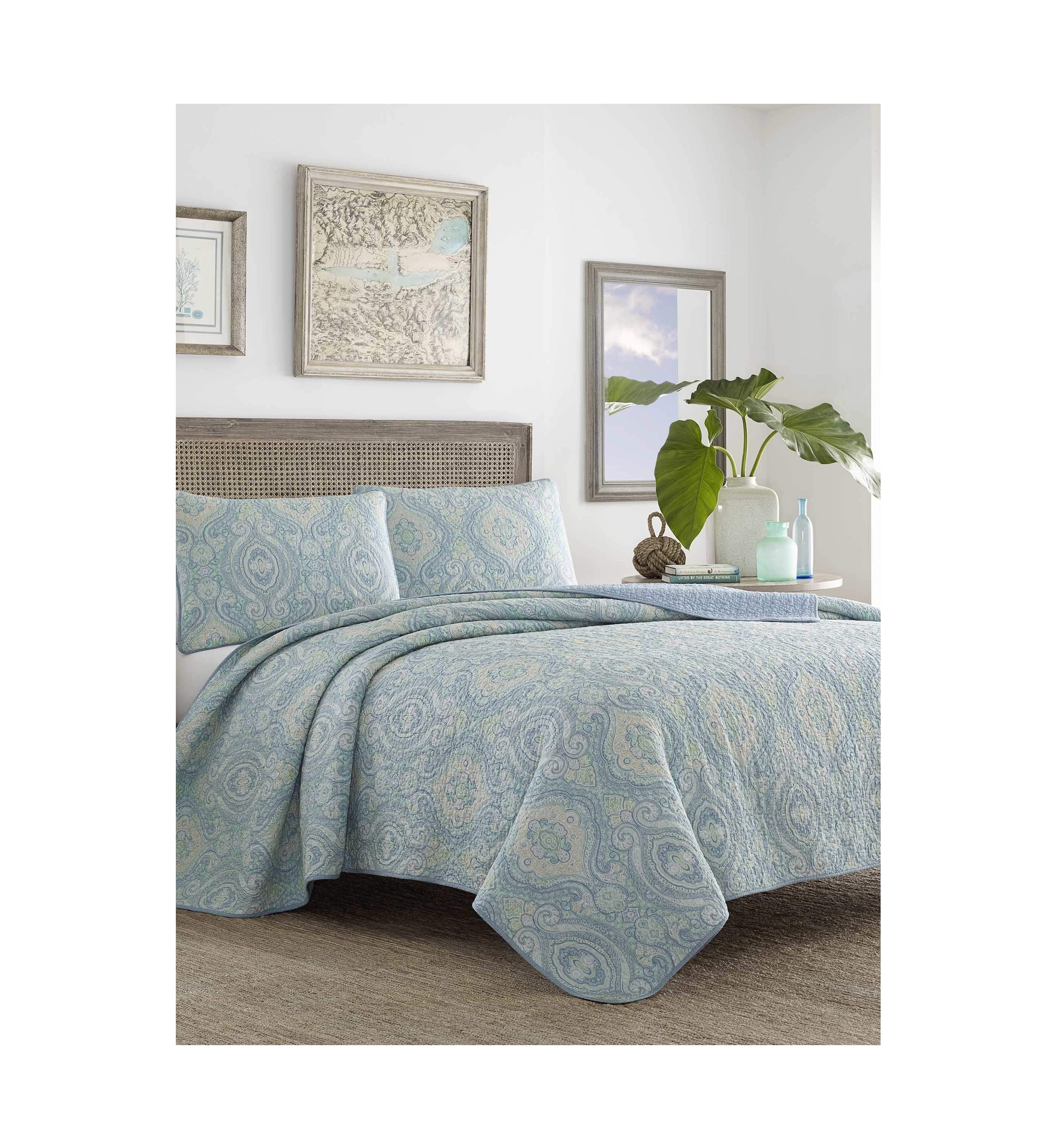 Turtle Cove Cotton Quilt Set