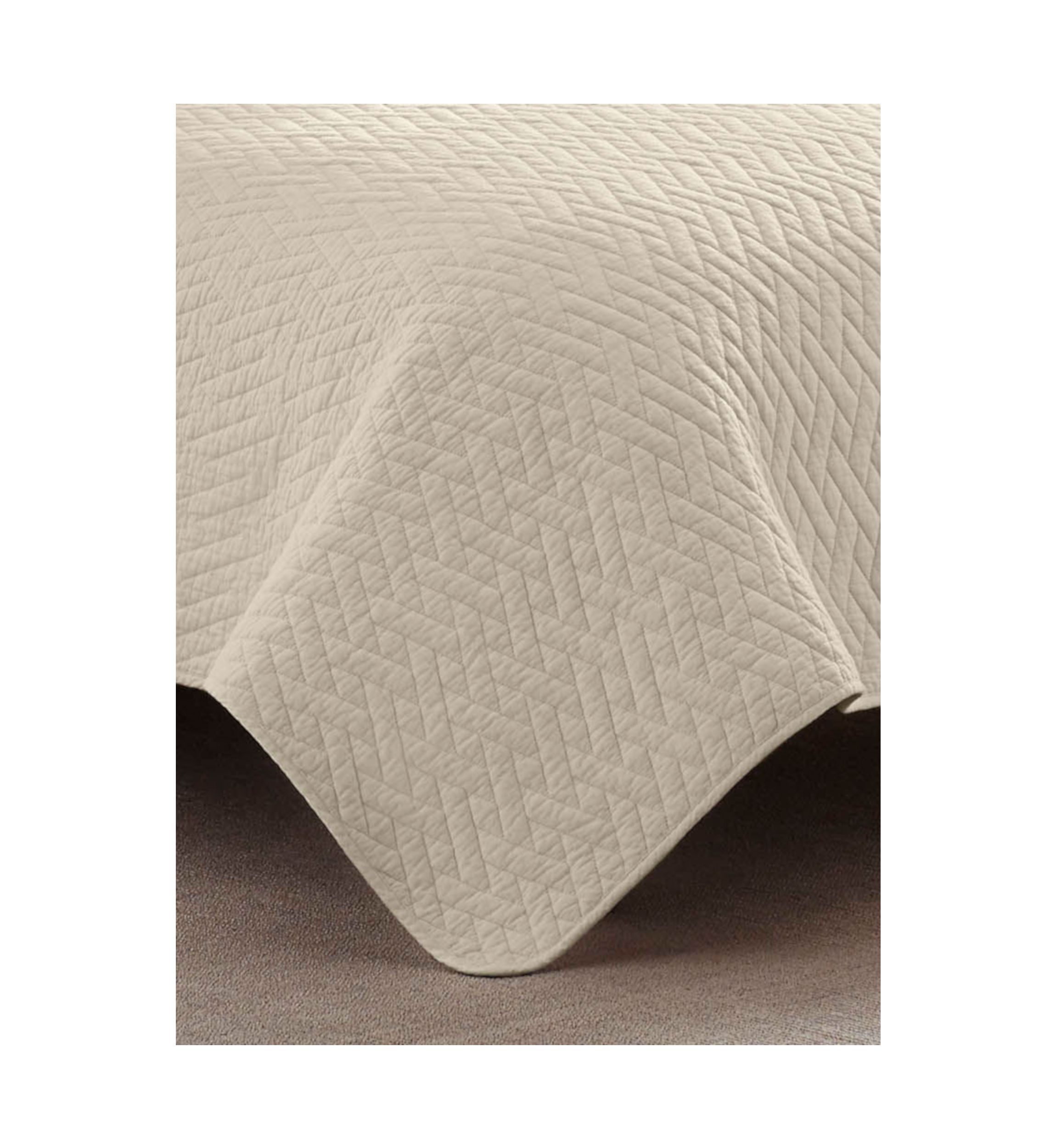 Solid Cotton Quilt Set