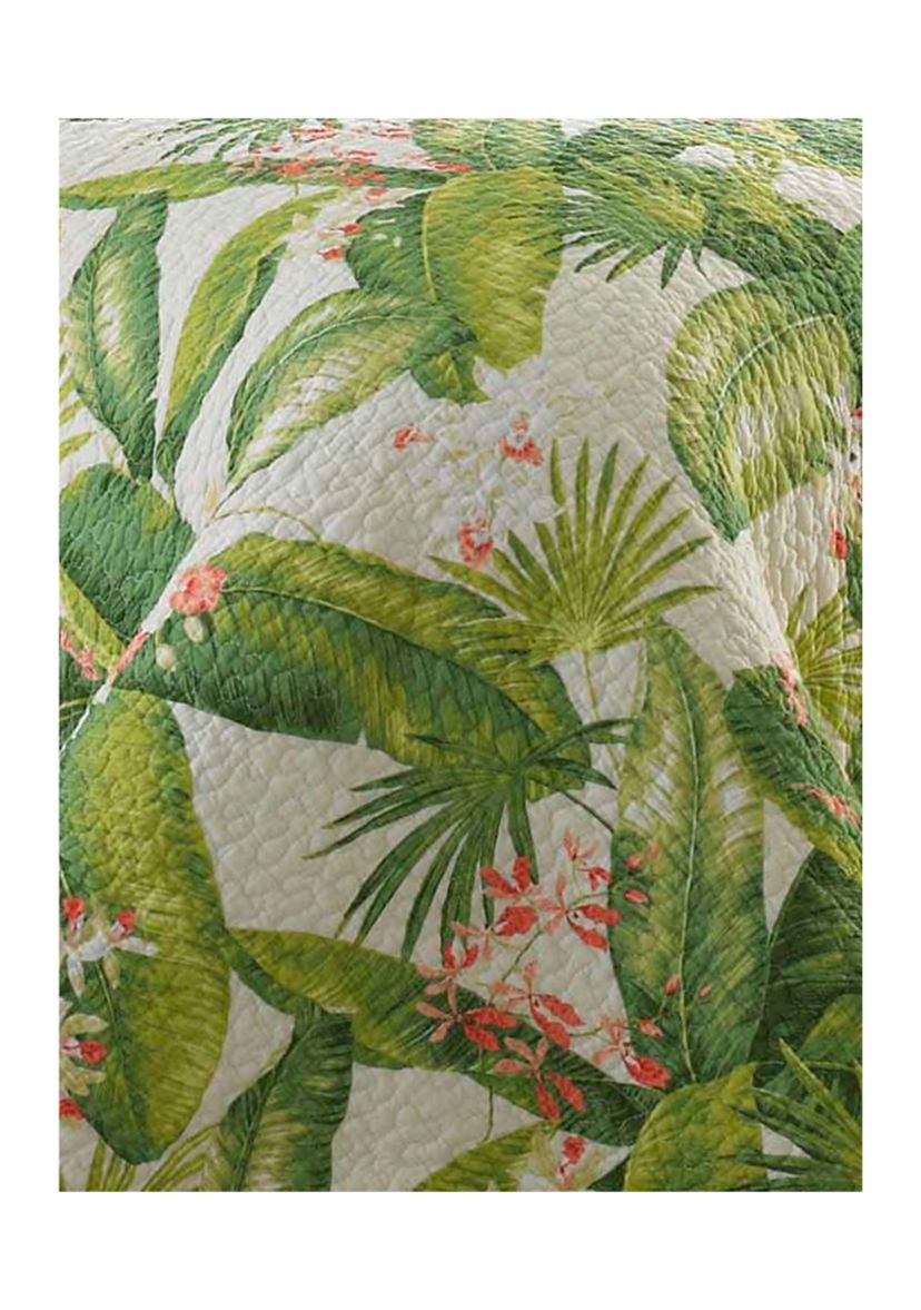 Aregada Dock 2-Piece Floral Cotton Quilt Set