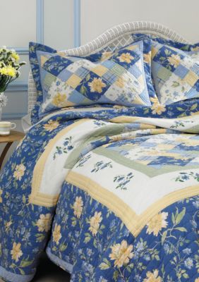 Laura Ashley Emilie Twin Quilt 88 In X 68 In Belk
