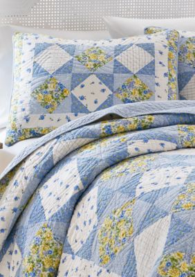 Grace Blue Multi Standard Sham 20-in. x 26-in.