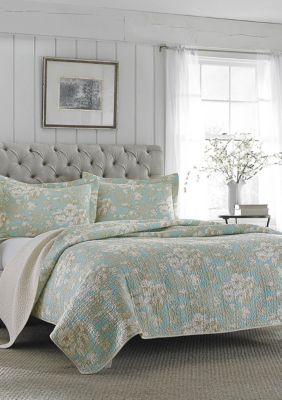 Laura Ashley Brompton Serene Quilt Set Belk