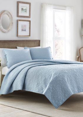 Laura Ashley Felicity Pastel Quilt Set