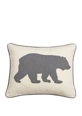 Bear Cotton Decorative Pillow